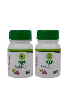 Healthy Life Valerian Capsules - 60's x 2 Pack