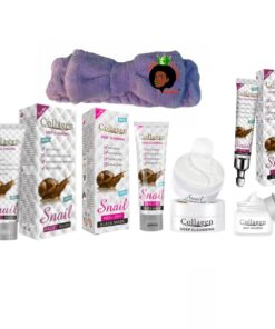 Heartdeco 6Piece Detachable Body & Face Bath Brush Set