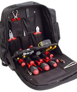 HellermannTyton ELECBP 32 Piece Electricians Backpack Tool Kit