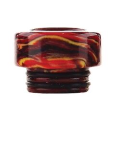 Hellvape 810 Vape Drip Tip With O-ring - Agate Red