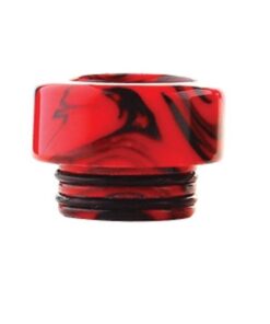 Hellvape 810 Vape Drip Tip With O-ring - Flame Red