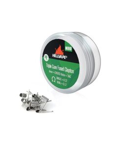 Hellvape NI80 Pre-Built Coils - Triple Core Fused Clapton - 10 Piece