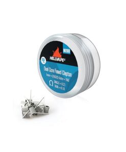 Hellvape NI90 Pre-Built Coils - Dual Core Fused Clapton Coil - 10 Piece