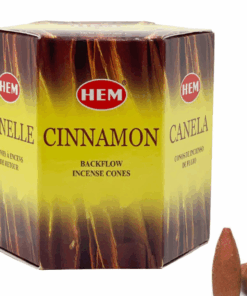 HEM Back Flow Incense Cones - Cinnamon - 40 Cones - 2 Pack