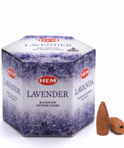 HEM Back Flow Incense Cones - Lavender - 40 Cones - 4 Pack