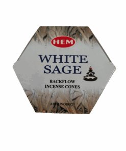 HEM Backflow Incense Cones - White Sage