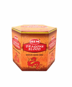 HEM Dragons Blood Backflow Incense Cones