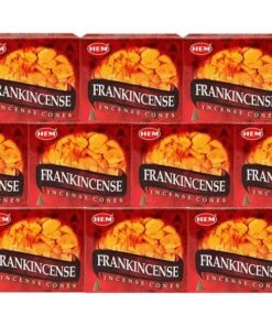 HEM Frankincense Incense Cones. Pack Of 120. Relaxation/Uplifting/Destress