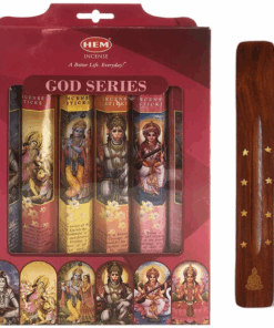 Hem God Series Incense Sticks & Burner Gift Set- Spiritual Wellness