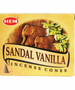 HEM Incense Cones - Sandal Vanilla - 12 Pack