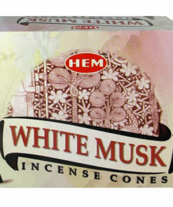 HEM Incense Cones - White Musk - 12 Pack