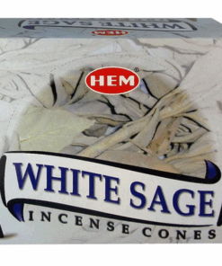 HEM Incense Cones - White Sage - 12 Pack