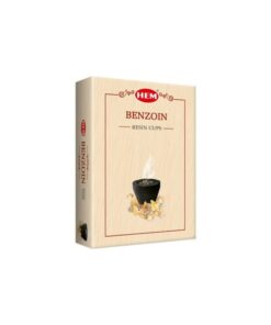 HEM Incense Resin Cups - Benzoin - 10 Cups
