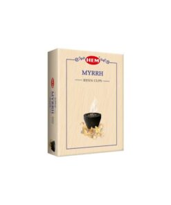 HEM Incense Resin Cups - Myrrh - 10 Cups