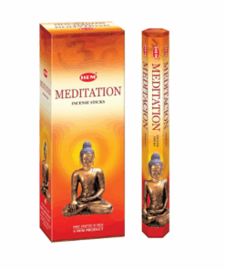 HEM Meditation Incense Sticks (6 Packs of 20 Sticks Each)