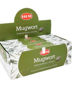 HEM Mugwort Incense - Box of 12 Tubes