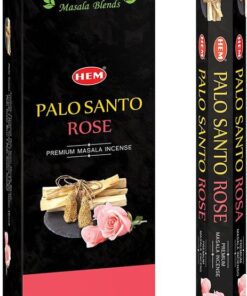 HEM Premium Masala Incense Sticks - 6 Pack - Rose