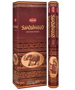 HEM Sandalwood Incense Sticks. Pack Of 120. Exotic/Dreamy/Divine/Rich