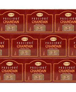 HEM Sandalwood/Chandan Incense Cones. Pack Of 120. Exotic/Dreamy/Divine