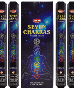 HEM Seven Chakras Incense Sticks (120 sticks)