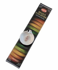 HEM Seven Colours Incense Sticks & Small Cat Incense Holder