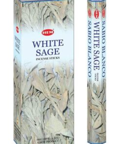 HEM White Sage Incense Stick, Cleanse/Purify/Remove Negativity - Pack Of 120