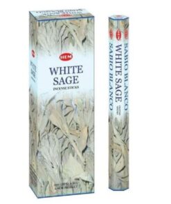 HEM White Sage Incense Sticks (120 Sticks)