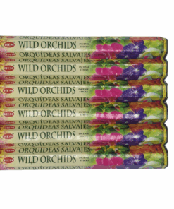 HEM Wild Orchids Incense Sticks (6 Packs of 20 Sticks Each)
