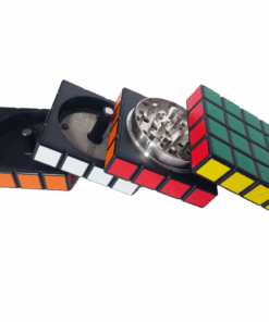 Herb Grinder Rubik's Cube Design