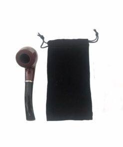Herb / Tobacco Smoking Pipe with Pouch