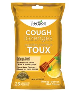 Herbion Naturals Cough Lozenges with Honey Lemon Flavour, 25 Lozenges