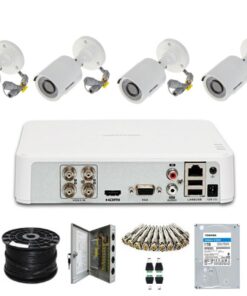 Hikvision 1080P 4CH DVR & 4 x Bullet Cameras & 1TB HDD CCTV Kit