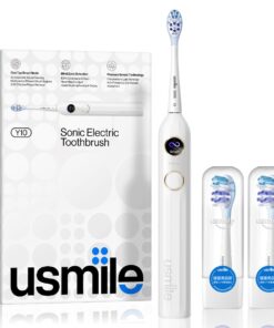 His & Hers Y10 Premium Sonic Electric Toothbrush with LCD Display Bundle