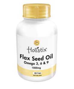 Holistix Flax Seed Oil 1000mg 90 Softgel
