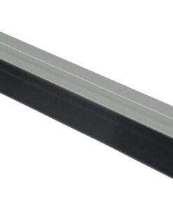 Homequip Door Seal - Aluminium Silver - With Rubber Strip