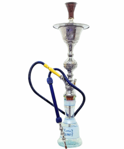 Hookah 1 Pipe Silver - Premium