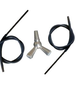 Hookah Bundle Dual Adaptor/Converter with 2 Silicon Pipes