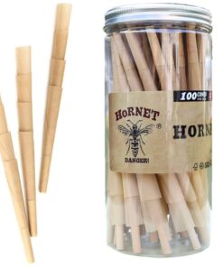 Hornet Hemp Pre Rolled Cones For Cannabis Weed Cigarette Rolling Paper -100