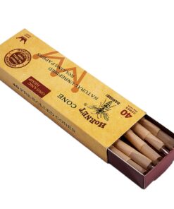 Hornet Pre-rolled Cones 11cm Hemp Rolling Paper With Tips - 40 Cone Box