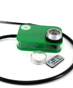 Hot Box Hookah Pipe - Green