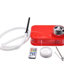 Hot Box Hookah Pipe - Red