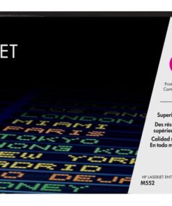 HP 508X Magenta Laserjet Enterprise M552/M553 High Yield Cartridge.