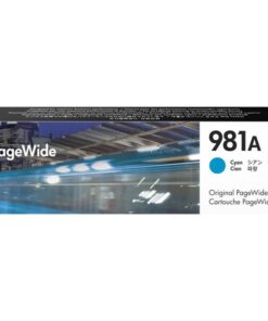 HP Original # 981A Cyan Original PageWide Cartridge
