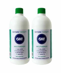 Hydrogen Peroxide Food Grade 1.5% Oral Mouthwash Twin Pack