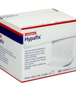 Hypafix Dressing Fixation Adhesive Non-Woven Fabric Dressing Plaster 10cm - 1 Pack
