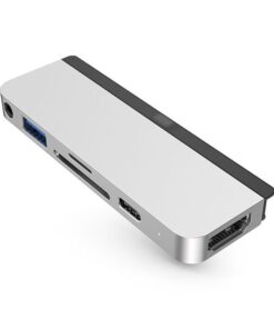 HyperDrive 6-in-1 iPad Pro Hub Silver (iPad Pro 11" & 12.9" Only)