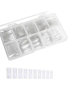 iMbali 500 Piece Nail Extention Tips (Clear)
