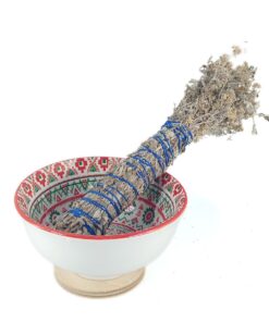 Imphepo Smudge Wand & Ceramic bowl - Red