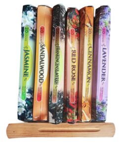 Incense stick Fragrant Harmony Six Scent Collection with Stand