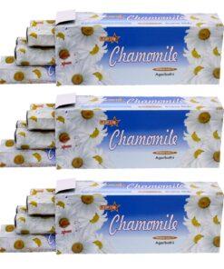Incense Sticks - Chamomile 9" Premium Quality Agarbatti - 360 Sticks